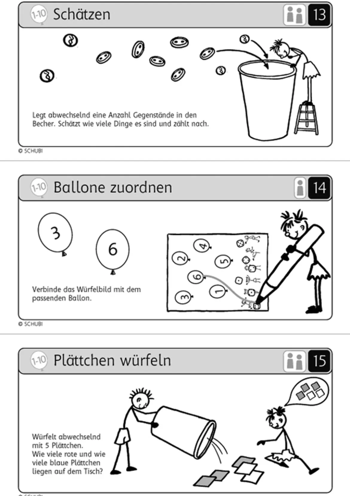 Werkstatt Mathematik - Zahlenraum 1-10, 4-6 Jahre
