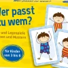 Wer passt zu wem? Karten, 3 bis 6 Jahre
