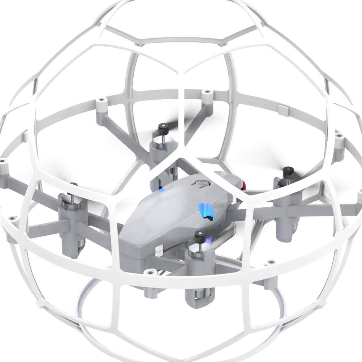 WhalesBot Eagle 125F PRO, Programmierbare Indoor-Drohne, mit 2 Akkus