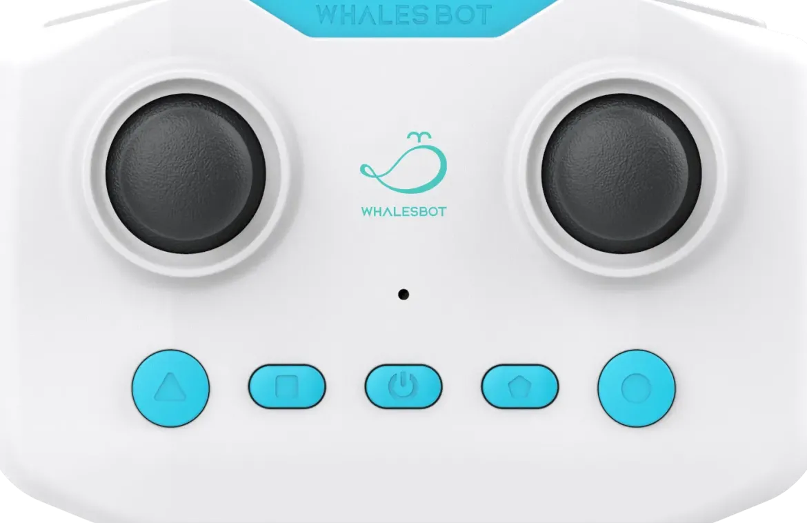 WhalesBot Eagle 125F PRO, Programmierbare Indoor-Drohne, mit 2 Akkus