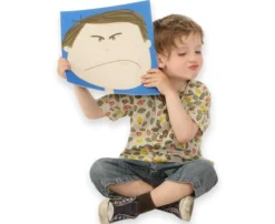 Wie fühlst du dich? Bodenfliesen zum Thema Gefühle, 3-8 Jahre