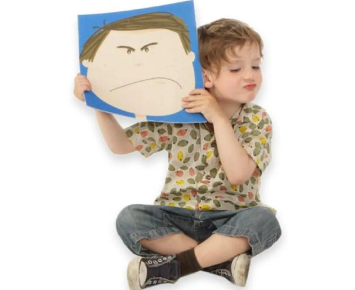 Wie fühlst du dich? Bodenfliesen zum Thema Gefühle, 3-8 Jahre