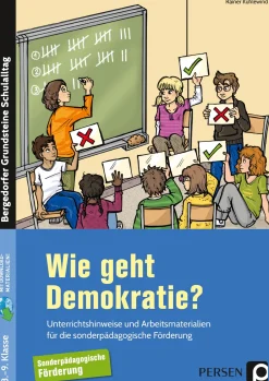Wie geht Demokratie? - Förderschule, Buch, 3. bis 9. Klasse