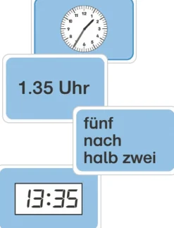 Wie spät ist es? - Stufe 3