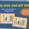 Wie viele sind wir hier?, Denk- und Legespiele, 3-8 Jahre