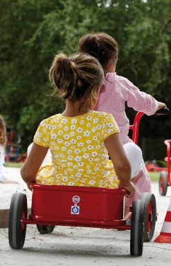 Winther Anhänger für alle Dreiräder, rot, 2-4 Jahre, VIKING