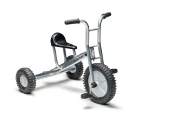 Winther Dreirad groß (69 cm), breite Reifen, silber, VIKING EXPLORER OFF-ROAD Kinderfahrzeug
