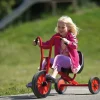 Winther Dreirad Maxi mit Schalensitz, rot, 5-12 Jahre, VIKING Kinderfahrzeug