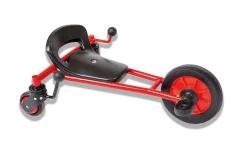 Winther Dreirad mit flexiblen Hinterrädern, FunRacer, rot, 2-4 Jahre, MINI VIKING Kinderfahrzeug