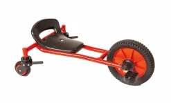 Winther Dreirad mit Hinterrad-Lenkung, Medi FunRacer, rot, 3-6 Jahre, VIKING CHALLENGE Kinderfahrzeug