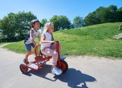 Winther Dreirad mit Stehfläche, Ben Hur, rot, 4-7 Jahre, VIKING Kinderfahrzeug