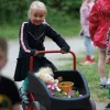 Winther Dreirad mit Transport-Box vorne, Kangaroo rot, 4-7 Jahre, VIKING Kinderfahrzeug