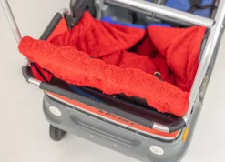 Winther® E-TURTLE Fußsack, Kinderbus, 2 Sitze, 8816001