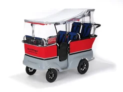 Winther® E-TURTLE Regenschutz, Kinderbus 6-Sitzer, 8819089