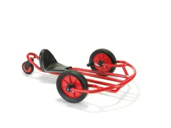 Winther Fahrzeug mit Handantrieb, Swingcart groß, rot, 6-12 Jahre, VIKING Kinderfahrzeug