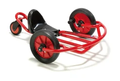 Winther Fahrzeug mit Handantrieb, Swingcart klein, rot, 3-8 Jahre, VIKING Kinderfahrzeug