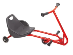 Winther Fahrzeug mit Wipp-Hand-Antrieb, Hand Twister Large, rot, 6-10 Jahre, VIKING CHALLENGE Kinderfahrzeug