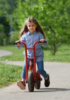Winther Großes Laufrad mit zwei Rädern, BikeRunner Large rot, 4-7 Jahre, VIKING Kinderfahrzeug