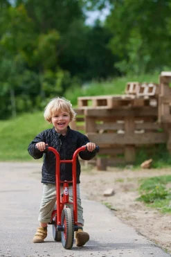 Winther Großes Laufrad mit zwei Rädern, BikeRunner Large rot, 4-7 Jahre, VIKING Kinderfahrzeug