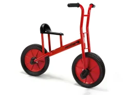 Winther Großes Lernfahrrad mit zwei Rädern, rot, 6-10 Jahre, VIKING Kinderfahrzeug