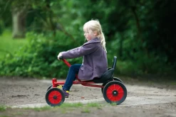 Winther Kart mit Wipp-Antrieb und Fußlenkung, Holländer, rot, 4-8 Jahre, VIKING Kinderfahrzeug