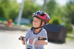 Winther Kinder-Fahrradhelm, rot, Größe 52-56