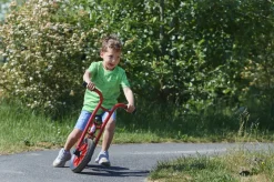 Winther Laufrad mit zwei Rädern und tiefem Einstieg, BikeRunner, rot, 4-7 Jahre, VIKING Kinderfahrzeug