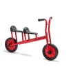 Winther Laufrad mit zwei Sitzen, BikeRunner Tandem, rot, 4-7 Jahre, VIKING Kinderfahrzeug