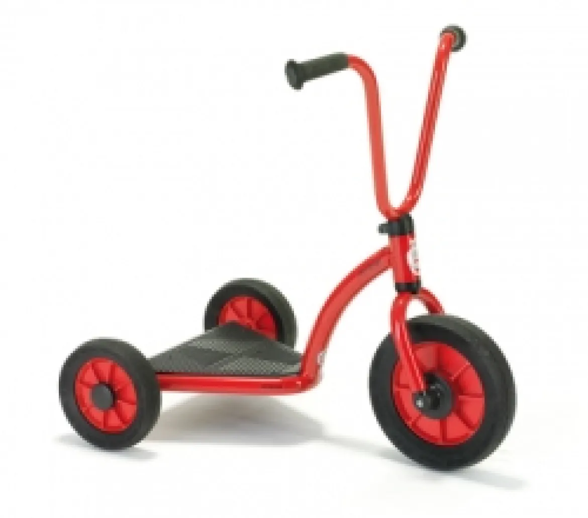 Winther Roller mit drei Rädern, rot, 2-4 Jahre, MINI VIKING Kinderfahrzeug