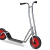 Winther Roller mit Gummireifen, StarScooter Maxi, chrom, 8-12 Jahre, VIKING EXPLORER Kinderfahrzeug