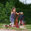 Winther Roller mit zwei Hinterrädern, rot, 2-4 Jahre, MINI VIKING Kinderfahrzeug