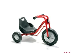 Winther Trike für Slalomstrecken, Zlalom Tricycle, rot, 4-7 Jahre, VIKING EXPLORER Kinderfahrzeug