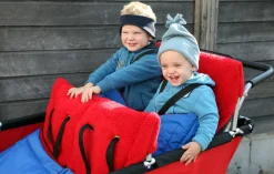 Winther® TURTLE Fußsack, Kinderbus, 2 Sitze, 8816000