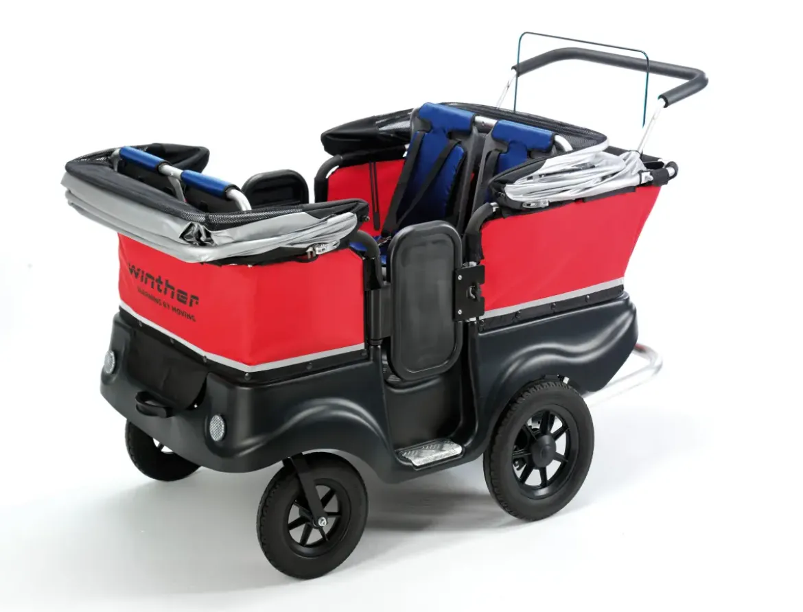 Winther® TURTLE Kinderbus de Luxe, 4 Kinder, 8900800