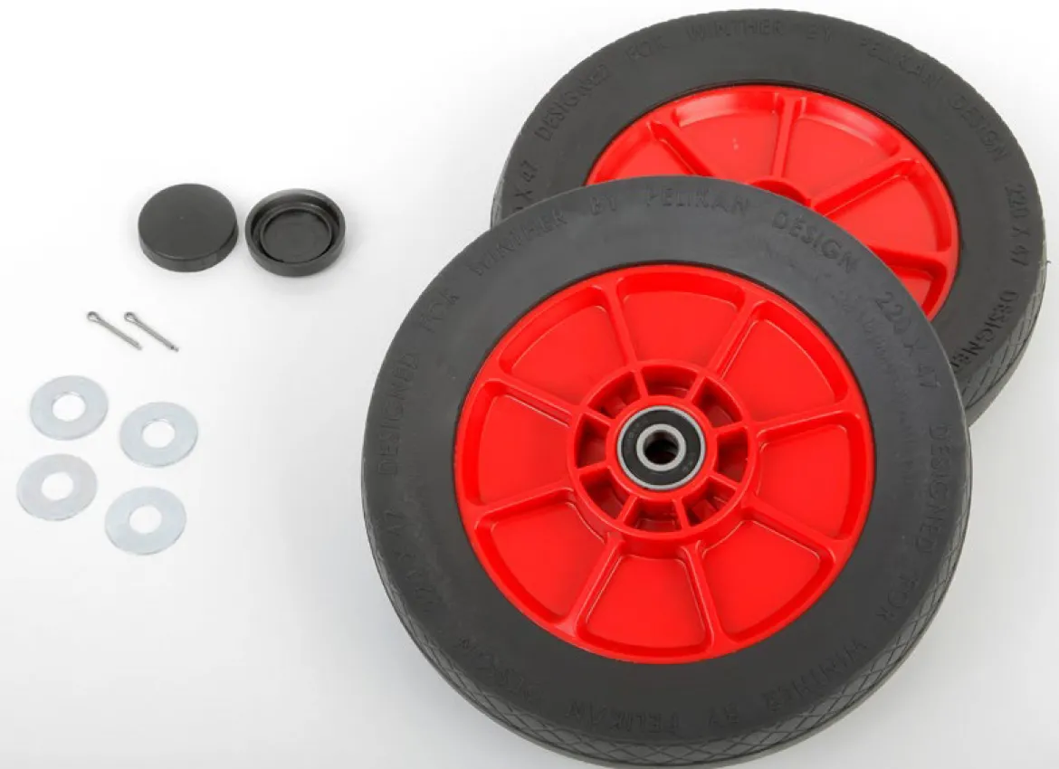Winther® VIKING Ersatzteil Hinterräder-Set für Dreiräder