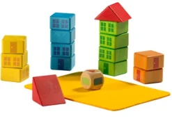 Wir bauen ein Haus, Farbwürfel-Spiel, ab 2 Jahre