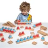 Wooden Counting Blocks, Zählsteine-Set aus Holz, ab 2 Jahre