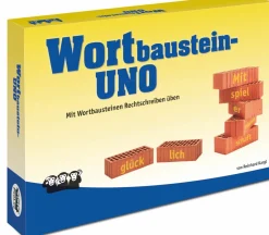 Wortbaustein-UNO, Spielkarten, ab 8 Jahre
