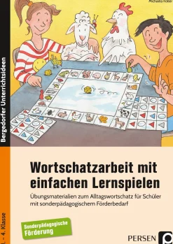 Wortschatzarbeit mit einfachen Lernspielen, 1. bis 4. Klasse
