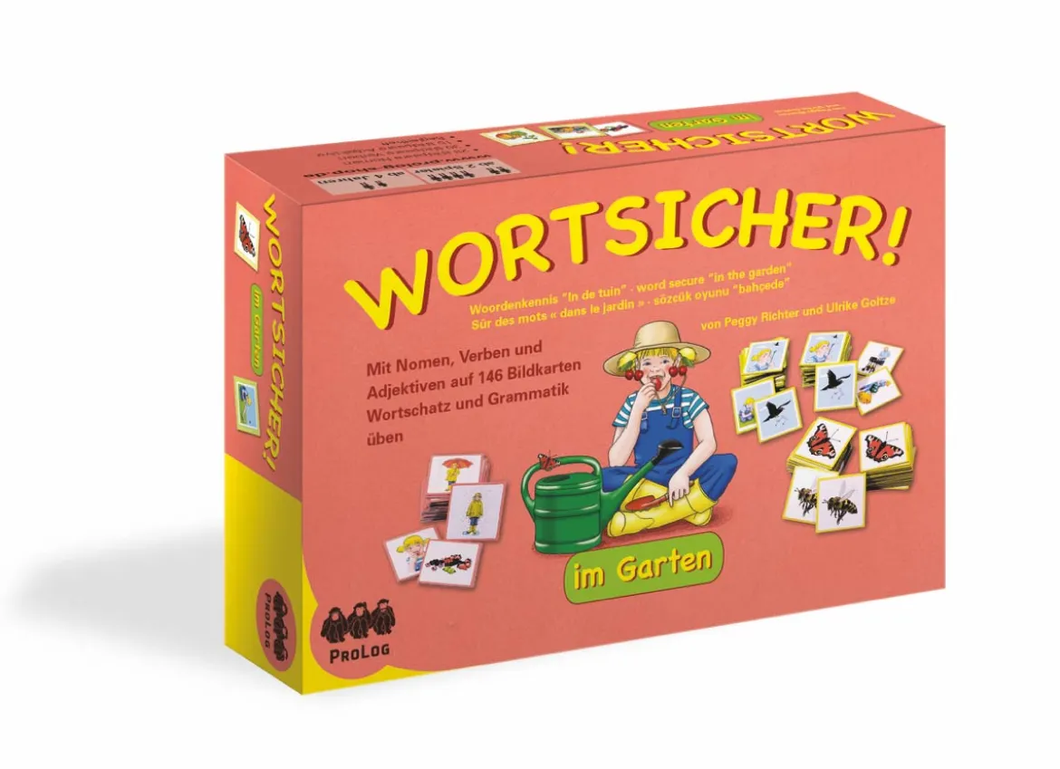 Wortsicher! Im Garten, Bildkarten-Box, ab 4 Jahre