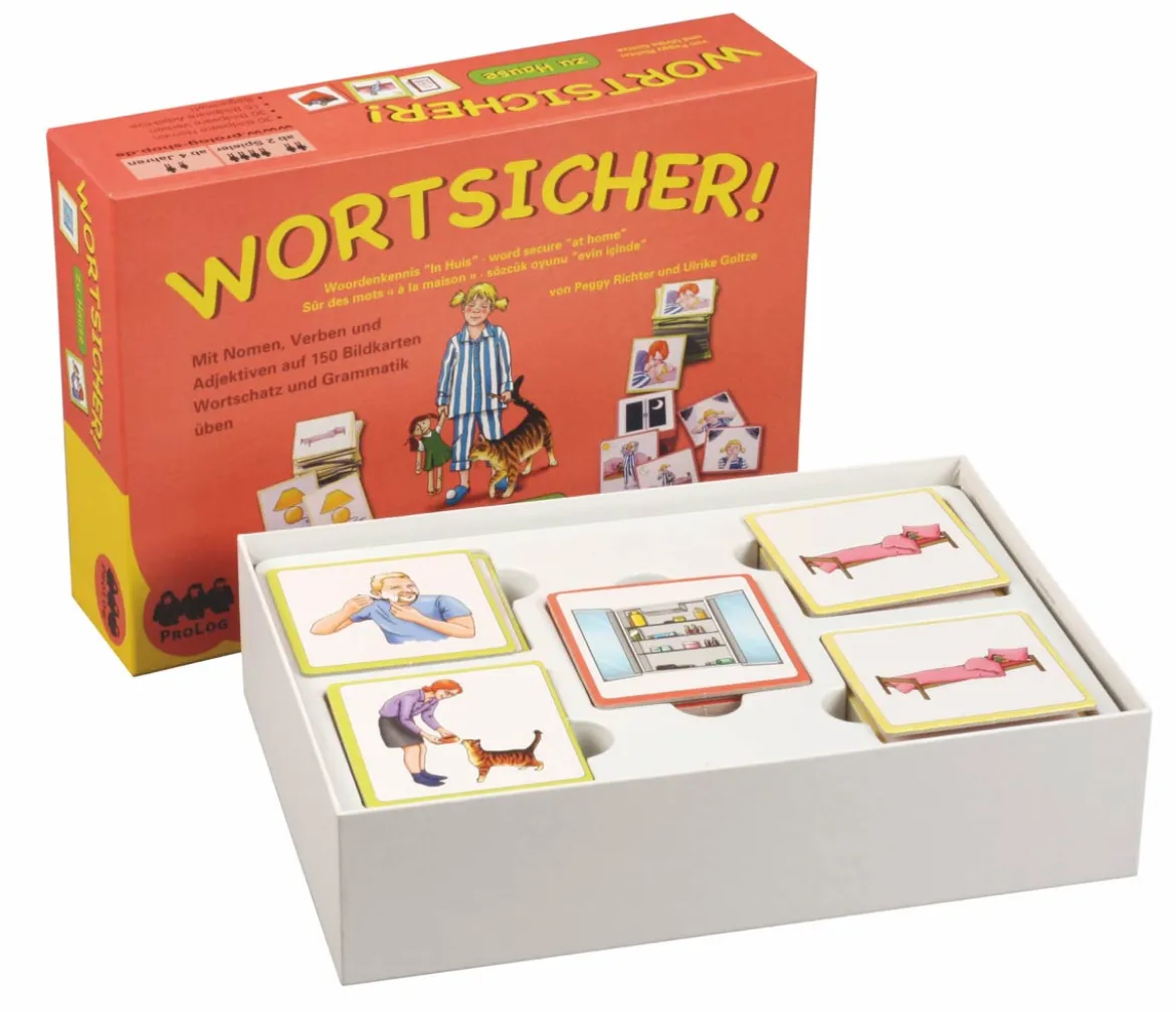 Wortsicher! Zu Hause, Bildkarten-Box, ab 4 Jahre