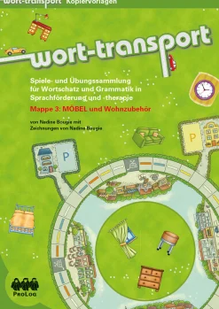 Wort-Transport Mappe 3: MÖBEL und Wohnzubehör, Kopiervorlagen , ab 5 Jahre
