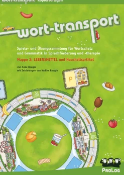 4 Wort-Transport-Mappen im Paket, Kopiervorlagen , ab 5 Jahre