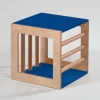 Würfel zum Klettern blau