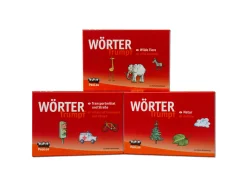 WörterTrumpf im Paket, 3 Sprachförderspiele, ab 5 Jahre