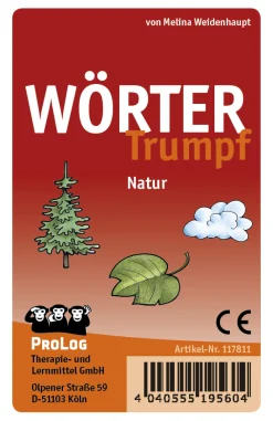 WörterTrumpf! Natur, Spielkarten, ab 5 Jahre