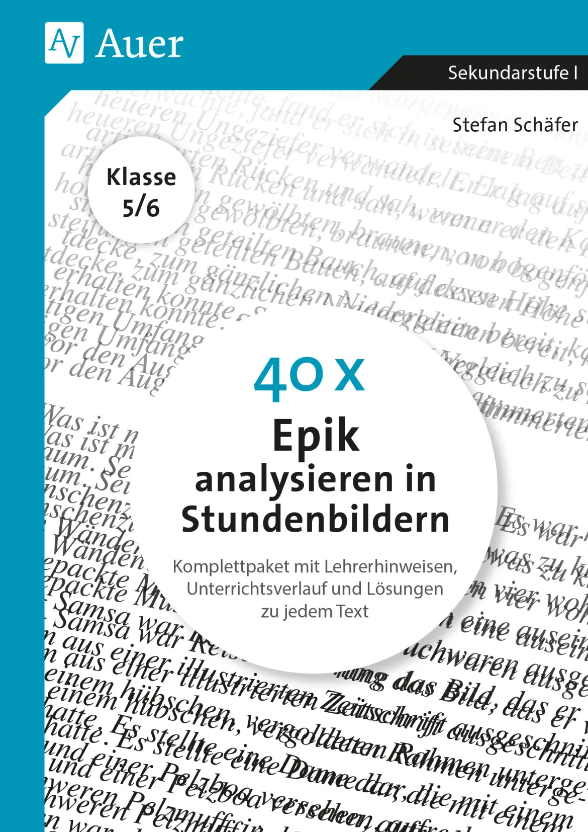 40 x Epik analysieren in Stundenbildern, Buch, 5. und 6. Klasse