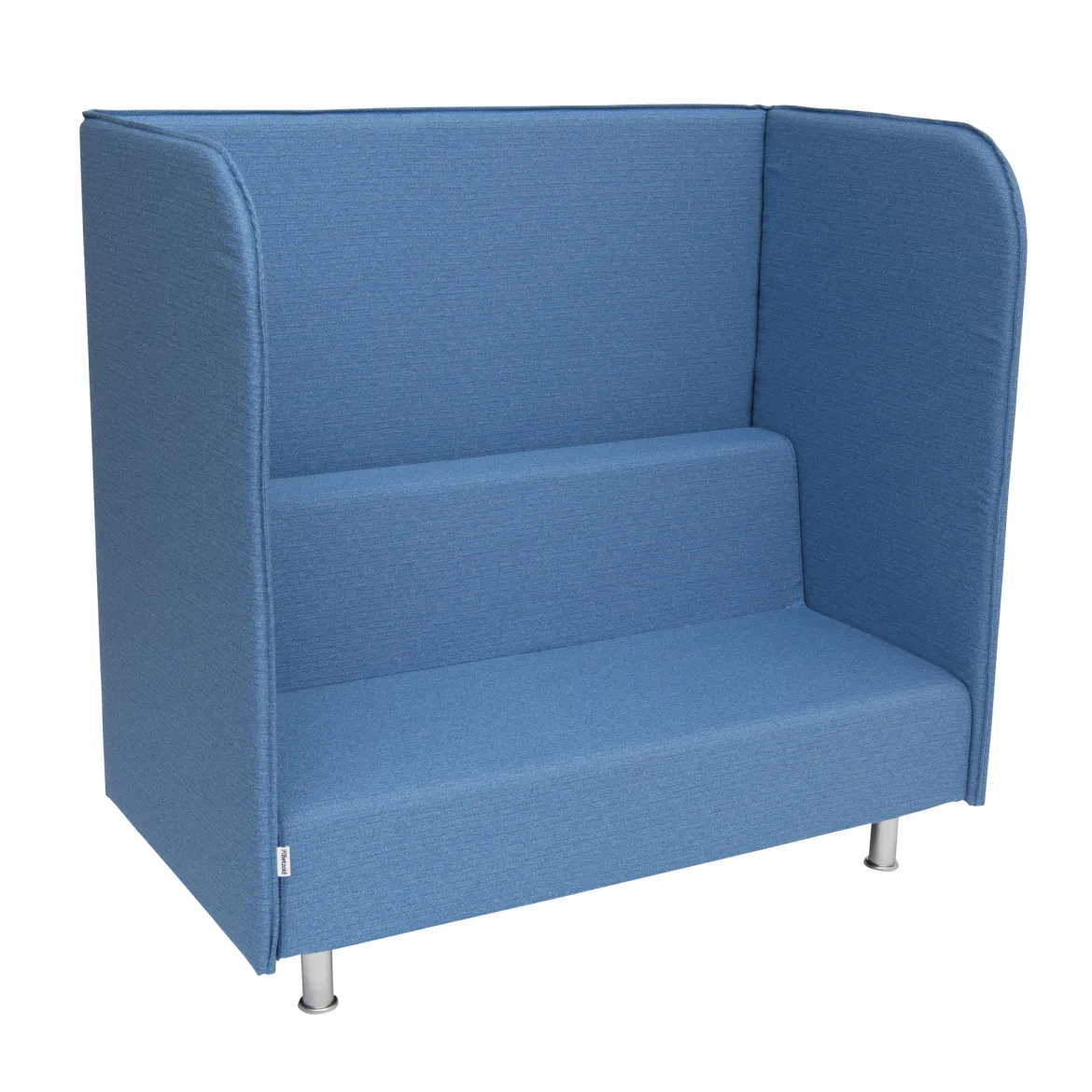 xilent Schallschutzsofa, türkis-grün, Sitzhöhe 38 cm