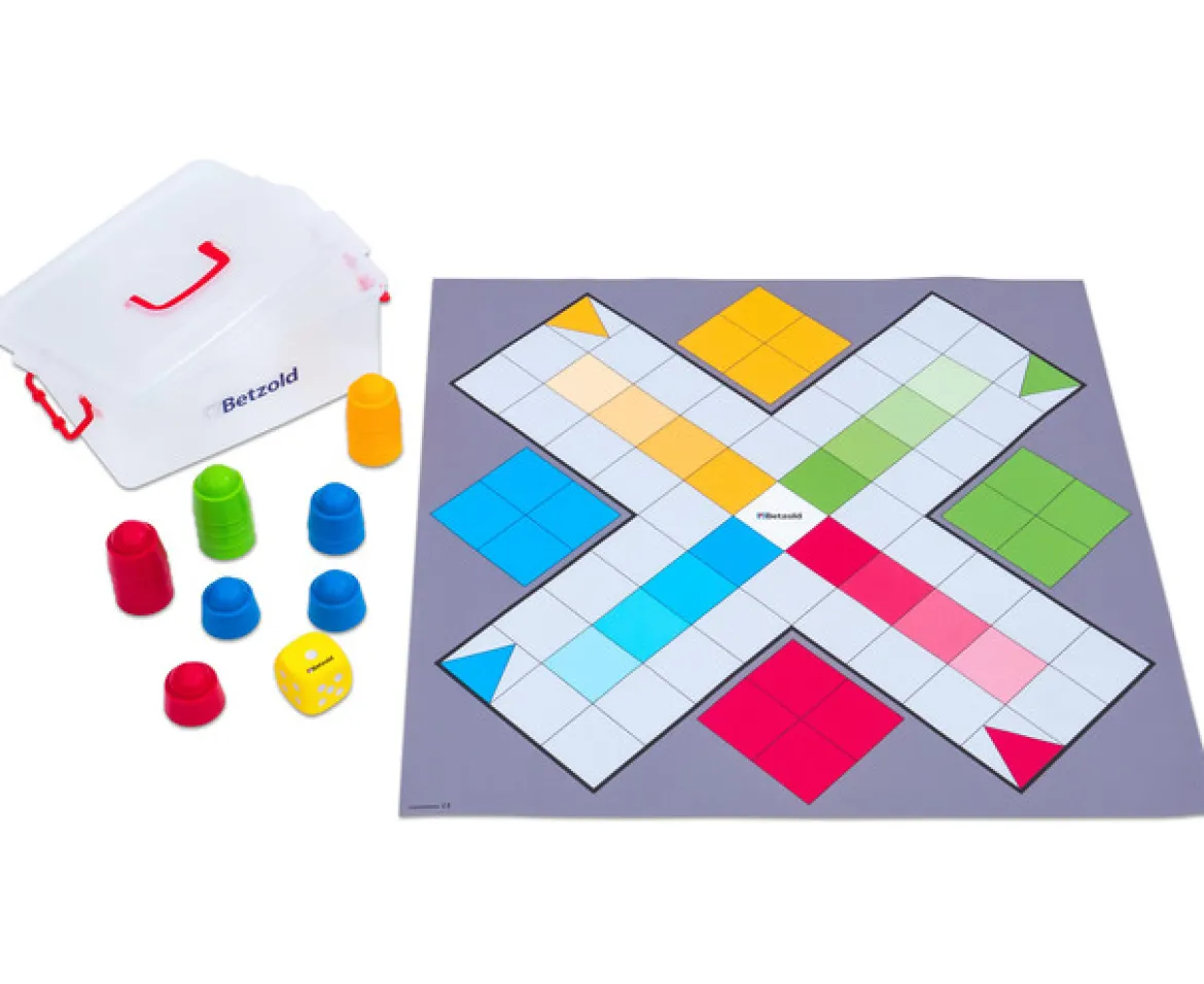 XL - Ludo mit Figuren, 75 x 75 cm, 5-14 Jahre