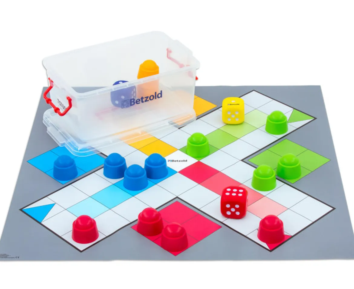 XL - Ludo mit Figuren, 75 x 75 cm, 5-14 Jahre